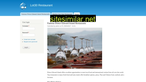 lot30restaurant.ca alternative sites