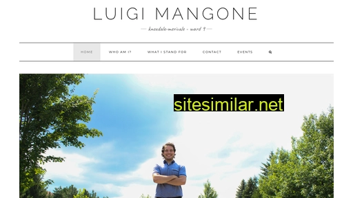 luigimangone.ca alternative sites