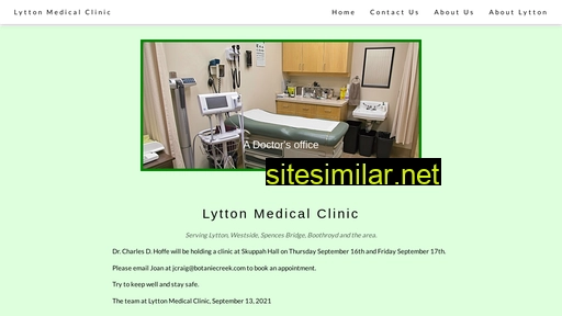 lyttonmedicalclinic.ca alternative sites