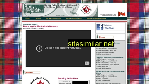 maccullochdancers.ca alternative sites