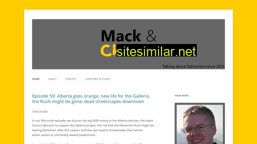 mackandcheese.ca alternative sites