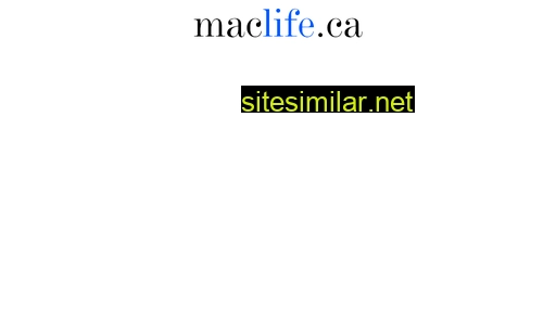 maclife.ca alternative sites