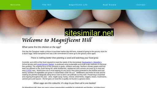 magnificenthill.ca alternative sites