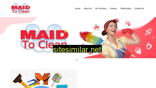 Maidtocleanservices similar sites