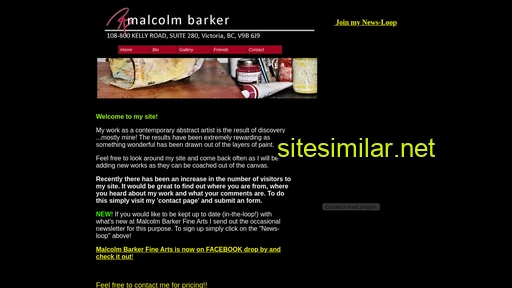 malcolmbarker.ca alternative sites