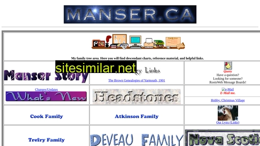 manser.ca alternative sites