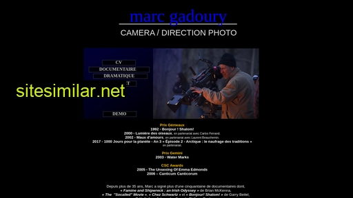 marcgadoury.ca alternative sites