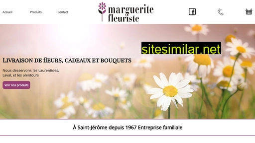 margueritefleuriste.ca alternative sites