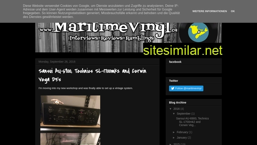 maritimevinyl.ca alternative sites