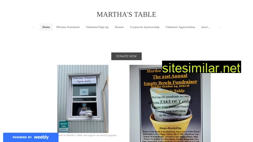 marthastable.ca alternative sites