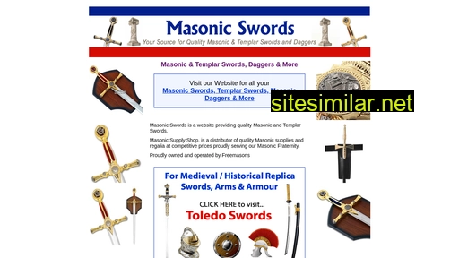 masonicswords.ca alternative sites