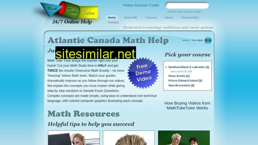 Mathtubetutor similar sites