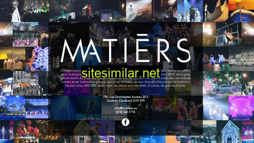 matiers.ca alternative sites