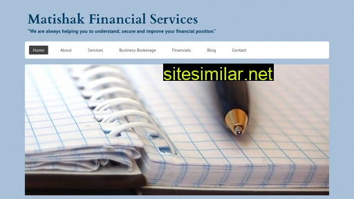 matishakfinancial.ca alternative sites