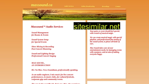 maxsound.ca alternative sites