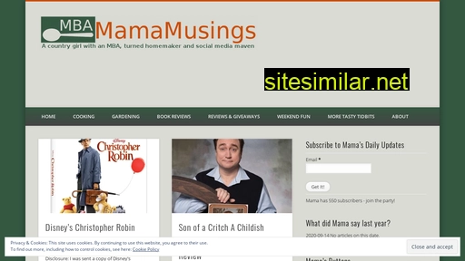 mbamamamusings.ca alternative sites