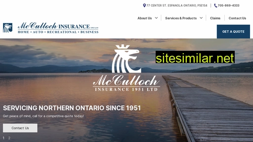 mccullochinsurance.ca alternative sites