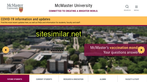 mcmaster.ca alternative sites
