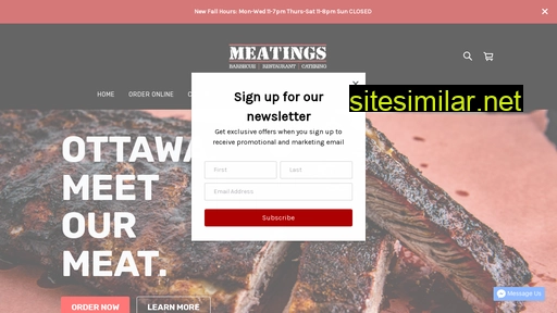 meatings.ca alternative sites