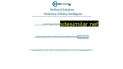 mediatedsolutions.ca alternative sites