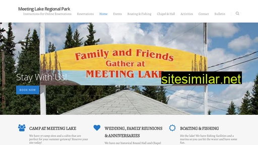 meetinglakeregionalpark.ca alternative sites