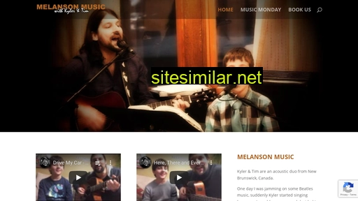 melansonmusic.ca alternative sites