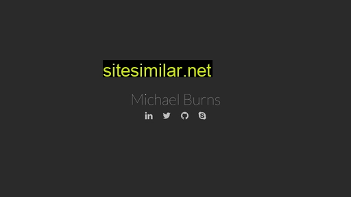 michaelburns.ca alternative sites