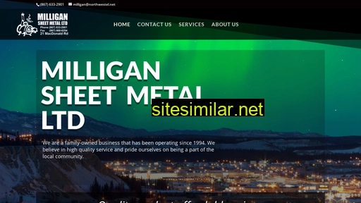 milligansheetmetal.ca alternative sites