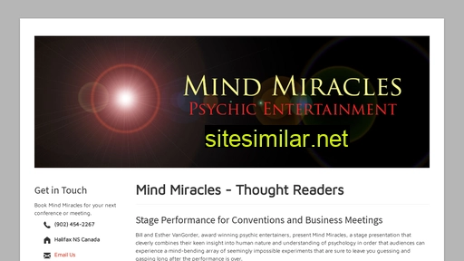 mindmiracles.ca alternative sites