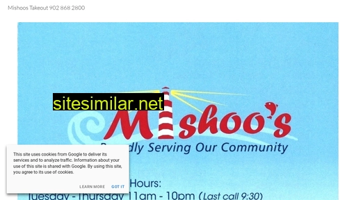 mishoos.ca alternative sites