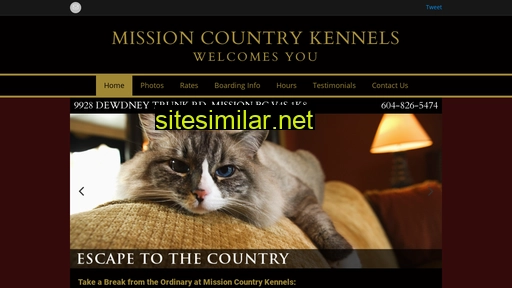 missioncountrykennels.ca alternative sites