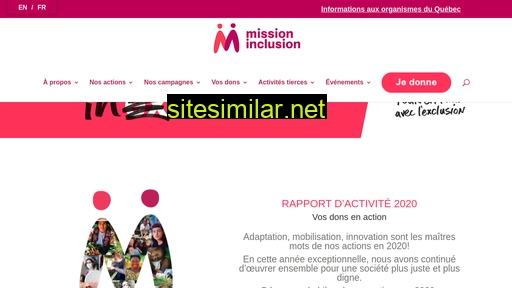 missioninclusion.ca alternative sites