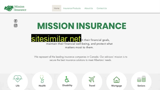 missioninsurance.ca alternative sites