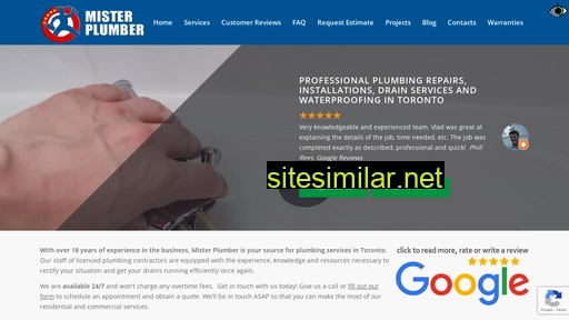 misterplumber.ca alternative sites