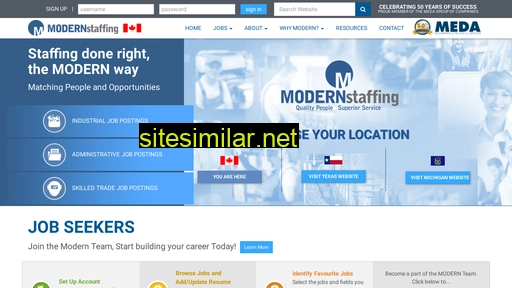 modernstaffing.ca alternative sites