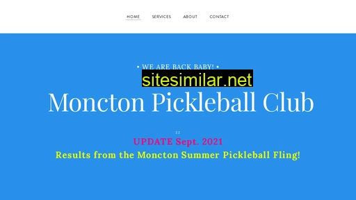 monctonpickleball.ca alternative sites