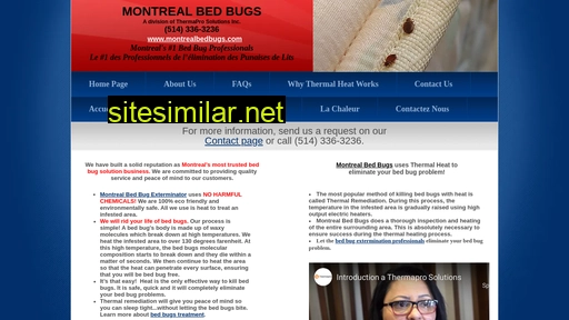 montrealbedbugs.ca alternative sites
