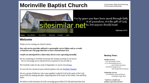 morinvillebaptist.ca alternative sites