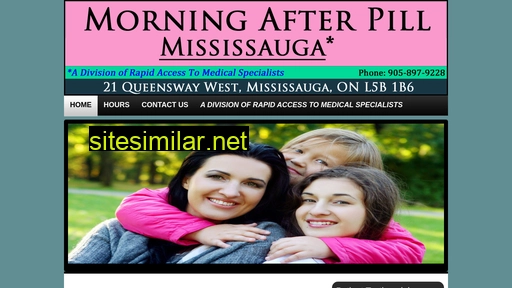 morning-afterpillmississauga.ca alternative sites