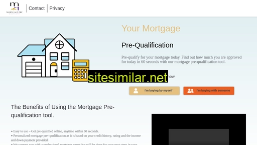 Mortgage-prequalification similar sites