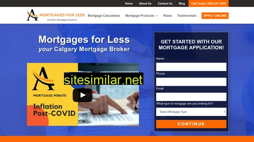 mortgagesforless.ca alternative sites