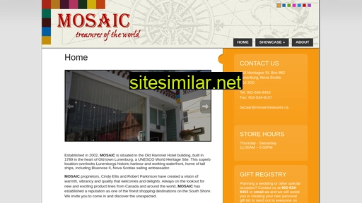 mosaictreasures.ca alternative sites