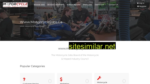 motorcyclejobs.ca alternative sites