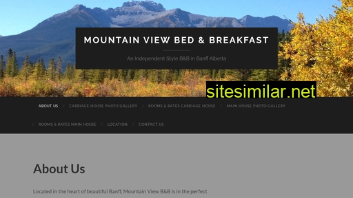 mountainviewbanff.ca alternative sites