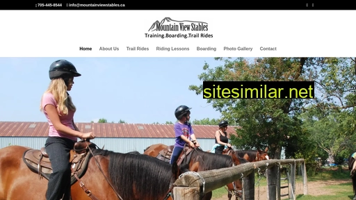 Mountainviewstables similar sites