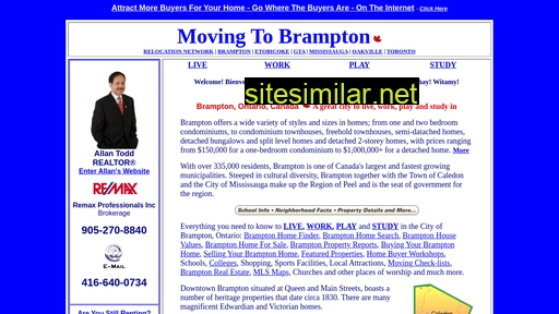 movingtobrampton.ca alternative sites