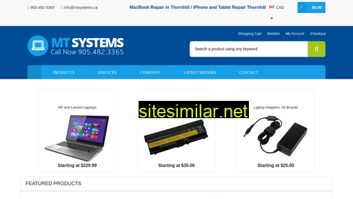 Mtsystems similar sites