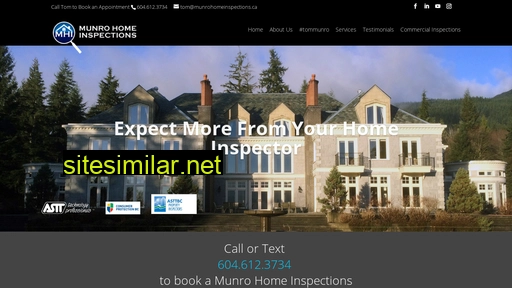 Munrohomeinspections similar sites