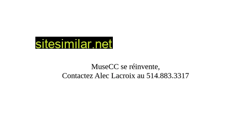 musecc.ca alternative sites