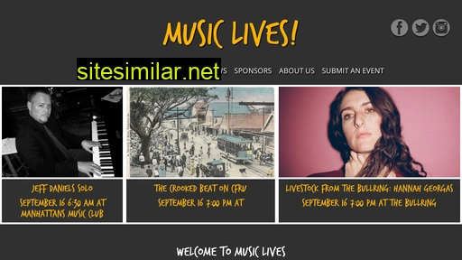 musiclives.ca alternative sites